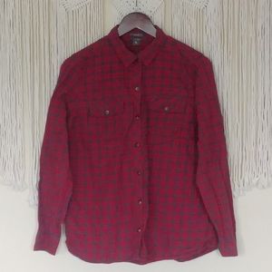 Eddie Bauer Flannel Button-Down